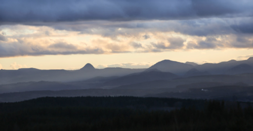 Vue sur le Mont Gerbier de Jonc depuis la Commanderie
